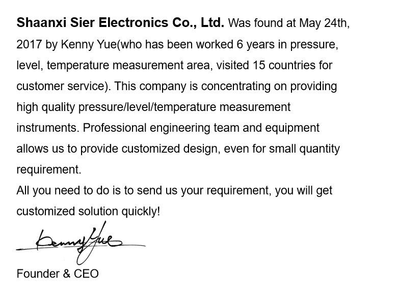 China Shaanxi Sier Electronics Co., Ltd. company profile