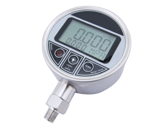 Anti Corrosion SS304 100MPa Digital Pressure Gauge