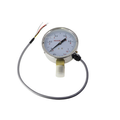 IP65 4 Digit LCD Display Capacitance Pressure Gauge